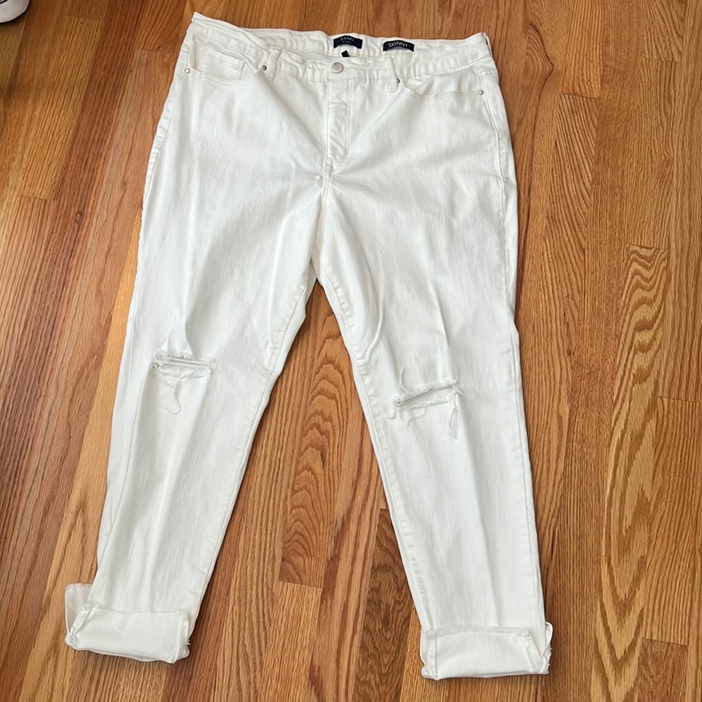 Kaari blue cropped ankle jeans